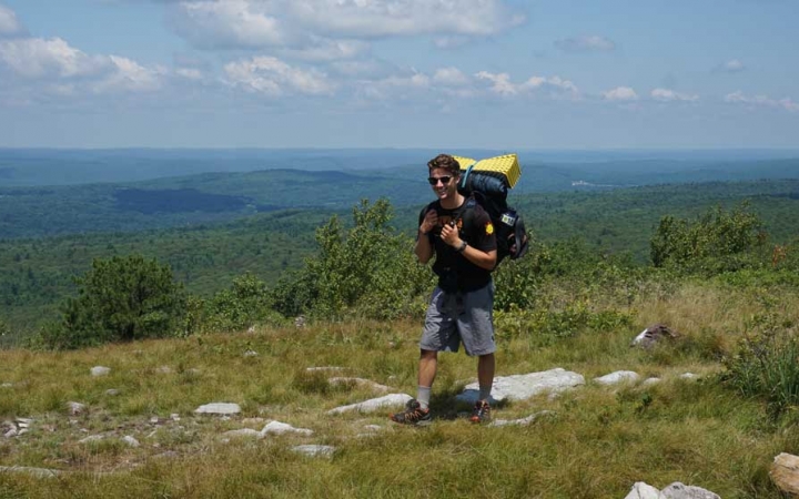 adults only backpacking trip near philadelphia 